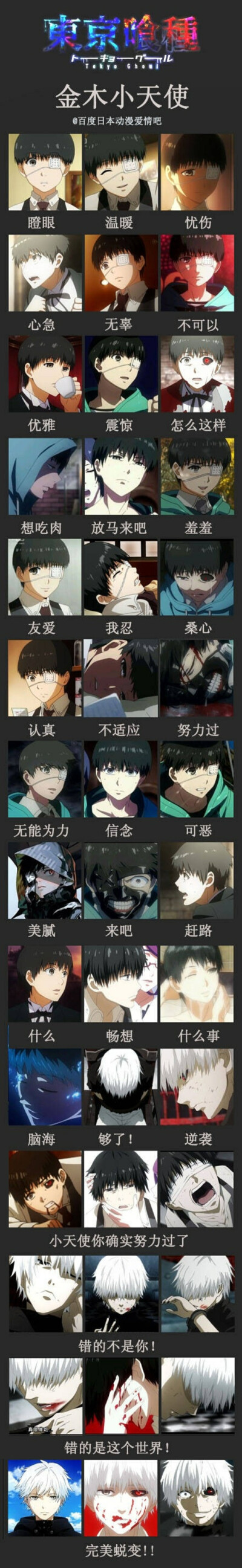 金木小天使 东京喰种 大爱