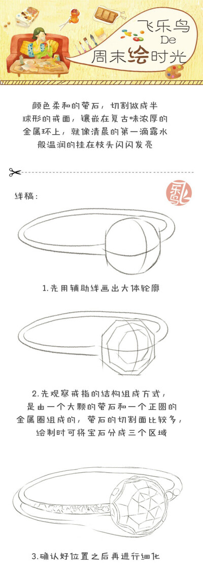 飞乐鸟彩铅绘画教程 高清 侵删