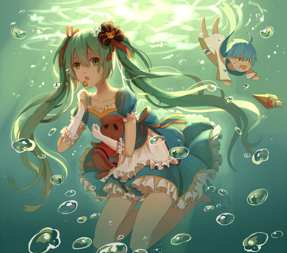 vocaloid 初音未来 海底 P站