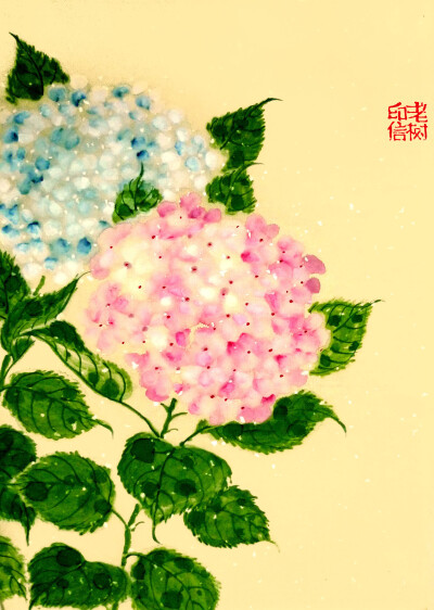 花 手绘