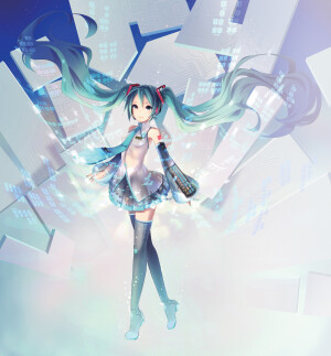 VOCALOID家族 初音家族 初音未来 MIKU 超大壁纸