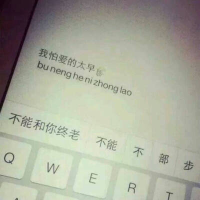  不能和你终老.