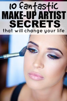 From foundation application, to how to hide acne scars, to how to make your nose look smaller, to how to cover dark circles, this collection of 10 makeup tutorials will teach you the most amazing secrets of makeup artists everywhere!