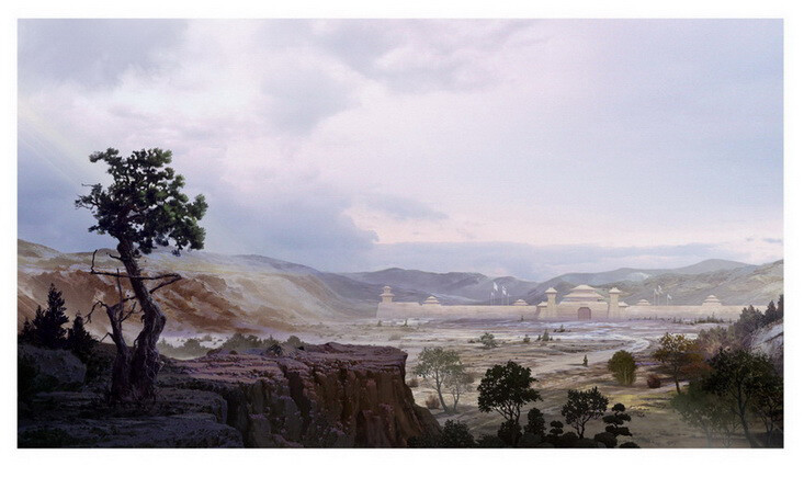 动画版三国演义风景图