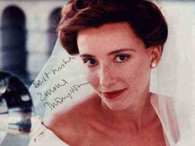 艾玛·汤普森（Emma Thompson），1959年4月15日出生于英国伦敦，英国演员、剧作家。 代表作品：《高个子》，《此情可问天》，《长日将尽》，《以父之名》。