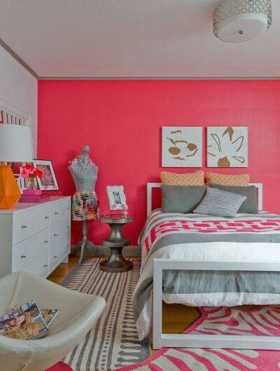 居家设计‖色彩搭配 卧室 墙纸