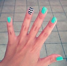 Simple Nail Art Designs for Short Nails (20)