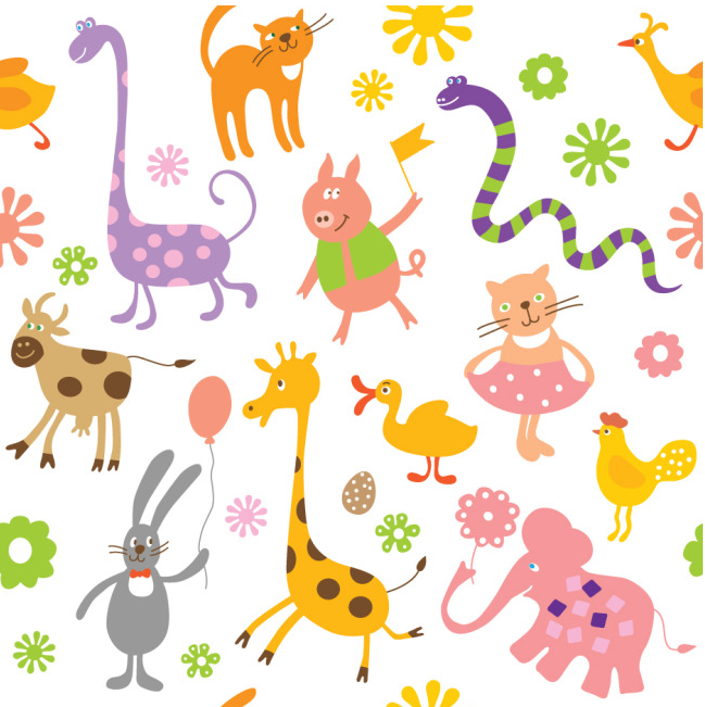简笔画你动物儿童卡通儿童卡通画动物绘画生物世界插画图片