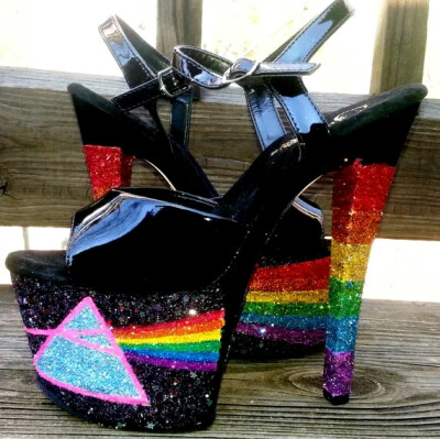 欧美风 超个性 哥特美鞋