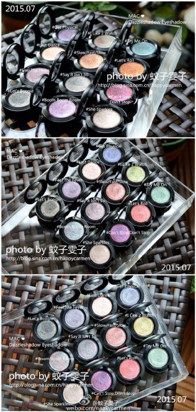 MAC dazzleshadow eyeshadow