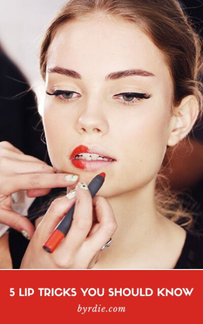 { 5 lipstick tricks you should know. // #Lips #BeautyTips }