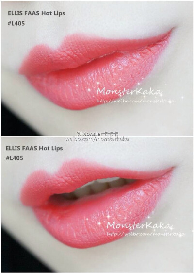 Ellis Faab hot lips试色