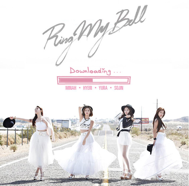 ring my bell---------girl's day 来自网络，侵删