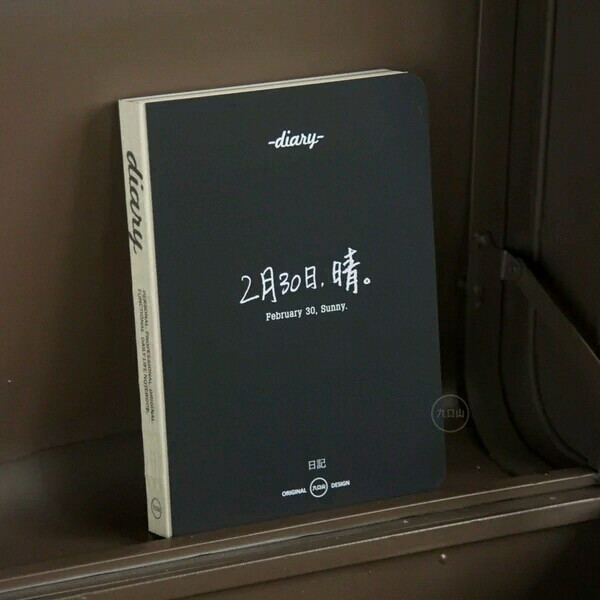 九口山32开doc2.0生活主题系列 手帐日记本-2月30日晴（圆角改进