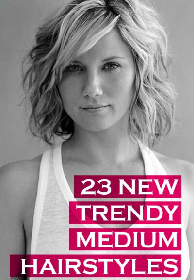 23 Trendy Medium Haircuts for Women : CircleTrest