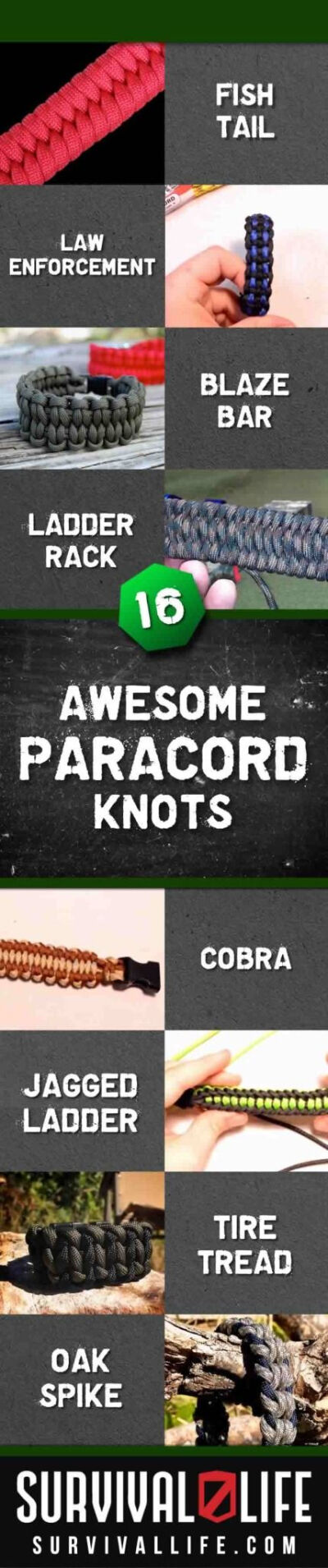 How To Make A Paracord Survival Bracelet | 16 Projects | Survival Life - Survival Life | Preppers | Survival Gear | Blog