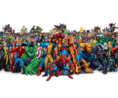 漫威超级英雄人物大集合