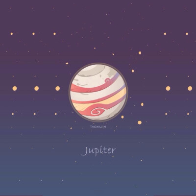 一组可爱星球壁纸 JUPITER