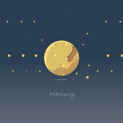 一组可爱星球壁纸 MERCURY