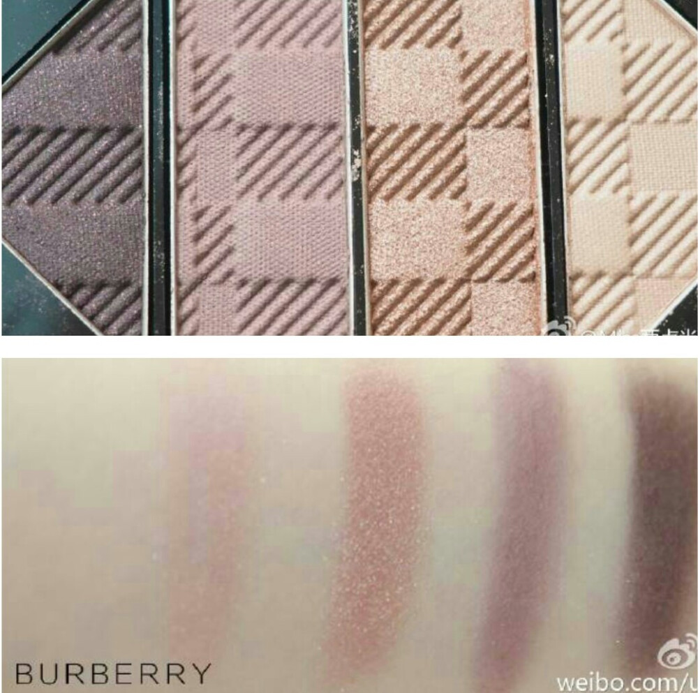 BURBERRY 四色眼影盘