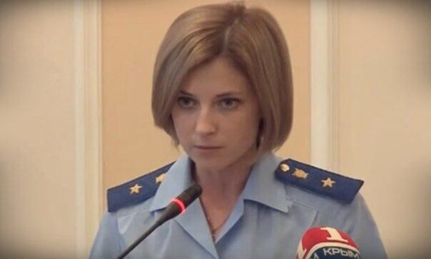 克里米亚总检察长娜塔莉亚•波克隆斯卡娅（Natalia Poklonskaya）。侵删