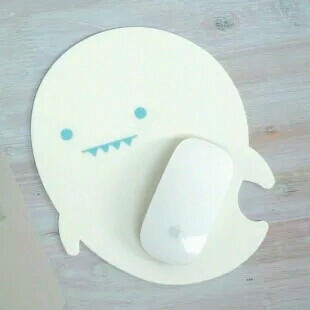  韩国wm创意可爱小幽灵鼠标垫-ghost pad