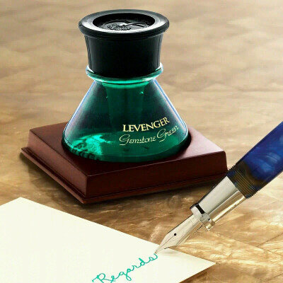 美国Levenger Bottled Ink 经典玻璃瓶瓶装墨水