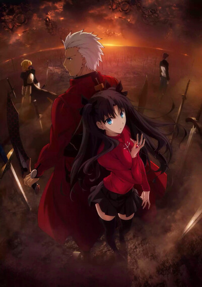 Fate Stay Night 红Archer 凛