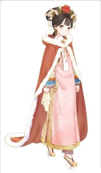 暖暖、绘、服装、中国传统、服装手绘、[田不辣]