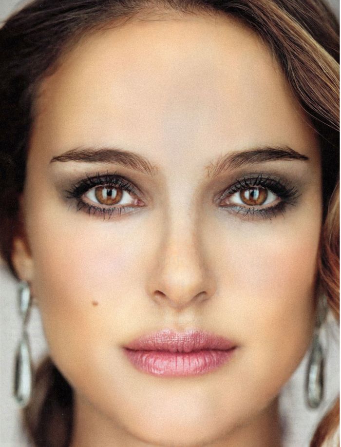 Natalie Portman - interesting effect: different make-up (see other photo)