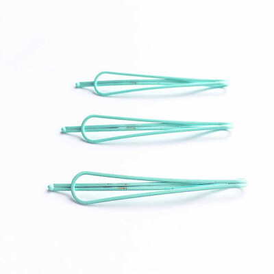 薄荷色水滴边夹