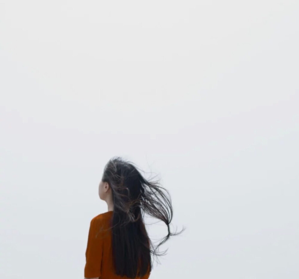 女头背影小清新