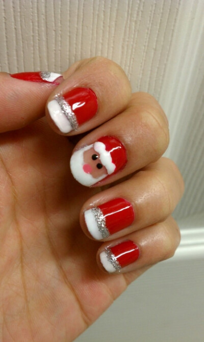 christmas finger nail art - Bing Images CLICK.TO.SEE.MORE.eldressico.com