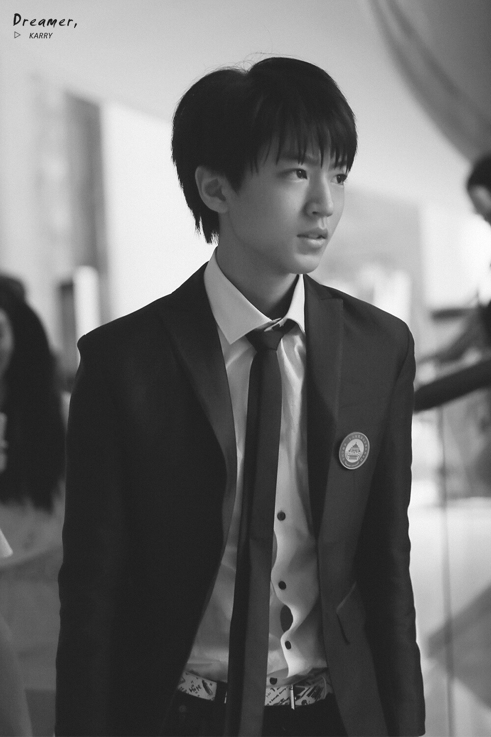 TFBOYS王俊凯 2015.07.23 全国学联代表大会现场。