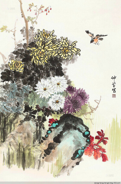 穆仲芹：(1906—1990)天津人，擅长中国画。曾从师于韩瑞田先生，工作于天津工艺美术公司。曾任天津工艺美术学校副教授，天津工艺美术设计院副教授。