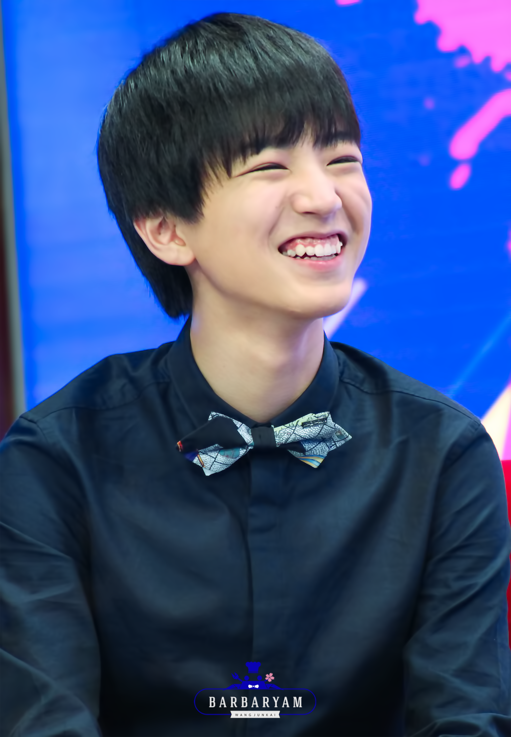 #王俊凯# #TFBOYS王俊凯# #TFBOYS# 150622娱乐大牌党 cr 坝坝筵 