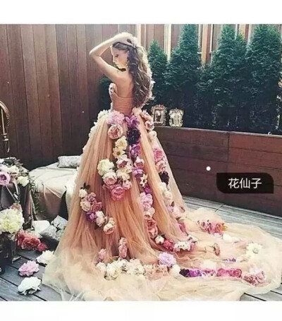 花仙子的婚纱