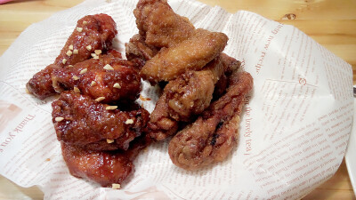 双拼，果酱味和蒜香