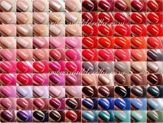 Essie nail polishes guide #1-100... i'm glad i found this so useful to buy essie polishes!!