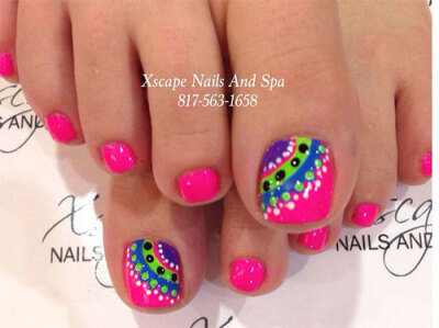 18+ Summer Toe Nail Artwork Designs, Concepts, Trends &amp;amp; Stickers 2015 | Nail Design