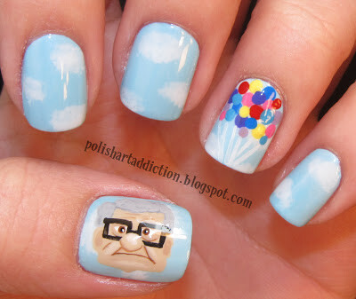 Disney Fashion Alert: 25 Awesome Disney Movie Nail Art Ideas