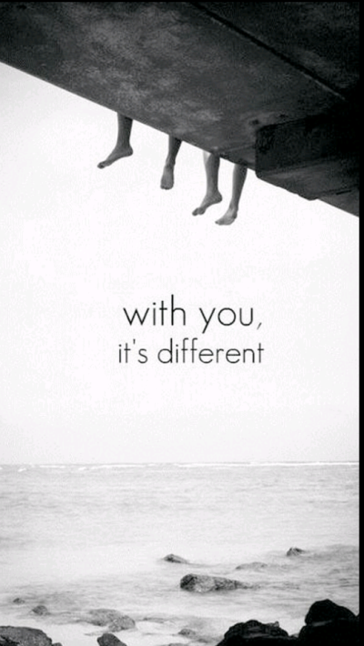 with U，IT’S different