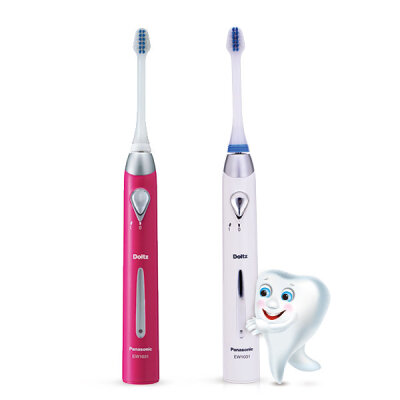 Panasonic松下· EW1031声波电动牙刷 声波震动，改善牙齿的洁净程度，每天先把牙齿刷干净，才能更好的启动美白程序~