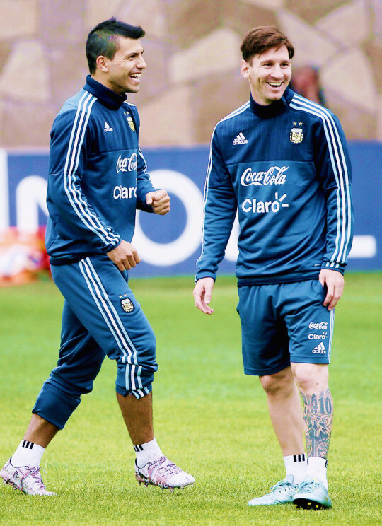 梅西 迪玛利亚 阿圭罗 阿根廷