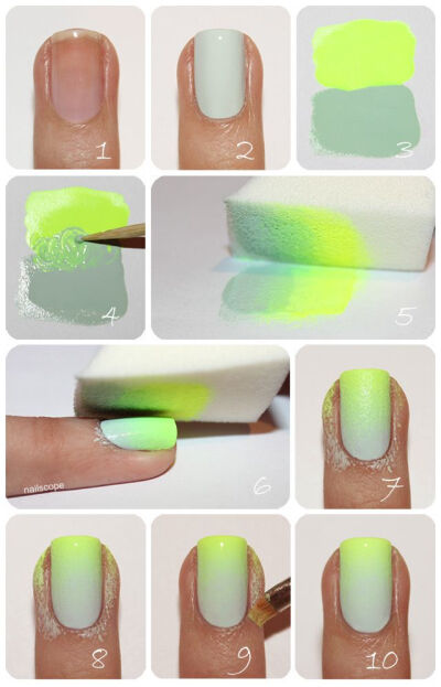 Refined Gradient Nails – DIY