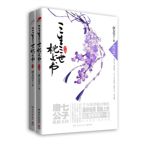 三生三世枕上书—唐七（原名唐七公子） 《三生三世枕上书》是2012年湖南文艺出版社出版的爱情小说，作者是唐七。 该小说讲述了青丘帝姬凤九和帝君东华的爱恨纠葛。