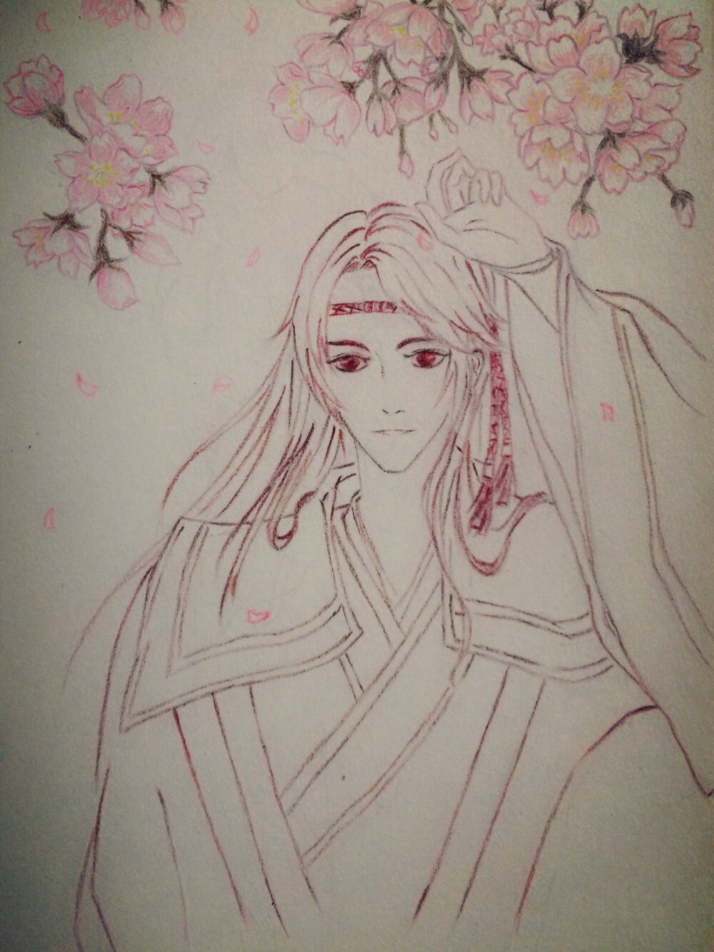 木槿花西月锦绣／原非钰／古风；美男、手绘