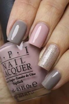 Best Nails Idea with dress in ice pink