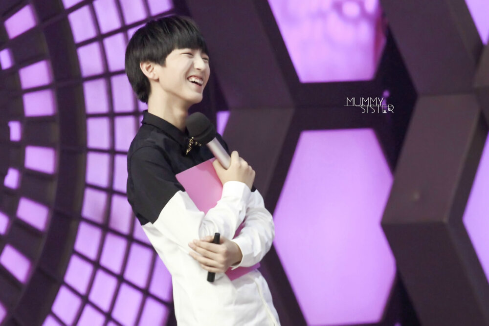 #王俊凯# #TFBOYS王俊凯# #TFBOYS# 150322快乐大本营 cr MummySister麻秸站