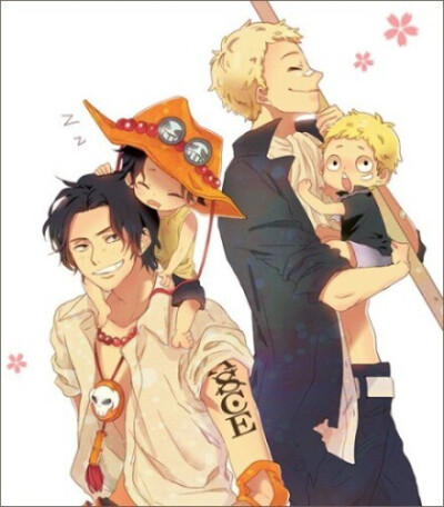 One piece &amp;amp; 火影忍者